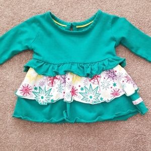Ruffle Butts shirt 3-6 months